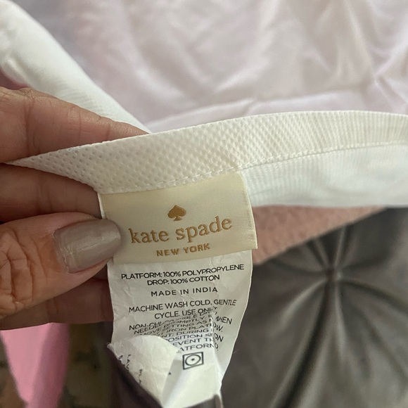 Kate Spade twin bed skirt - Picture 3 of 6